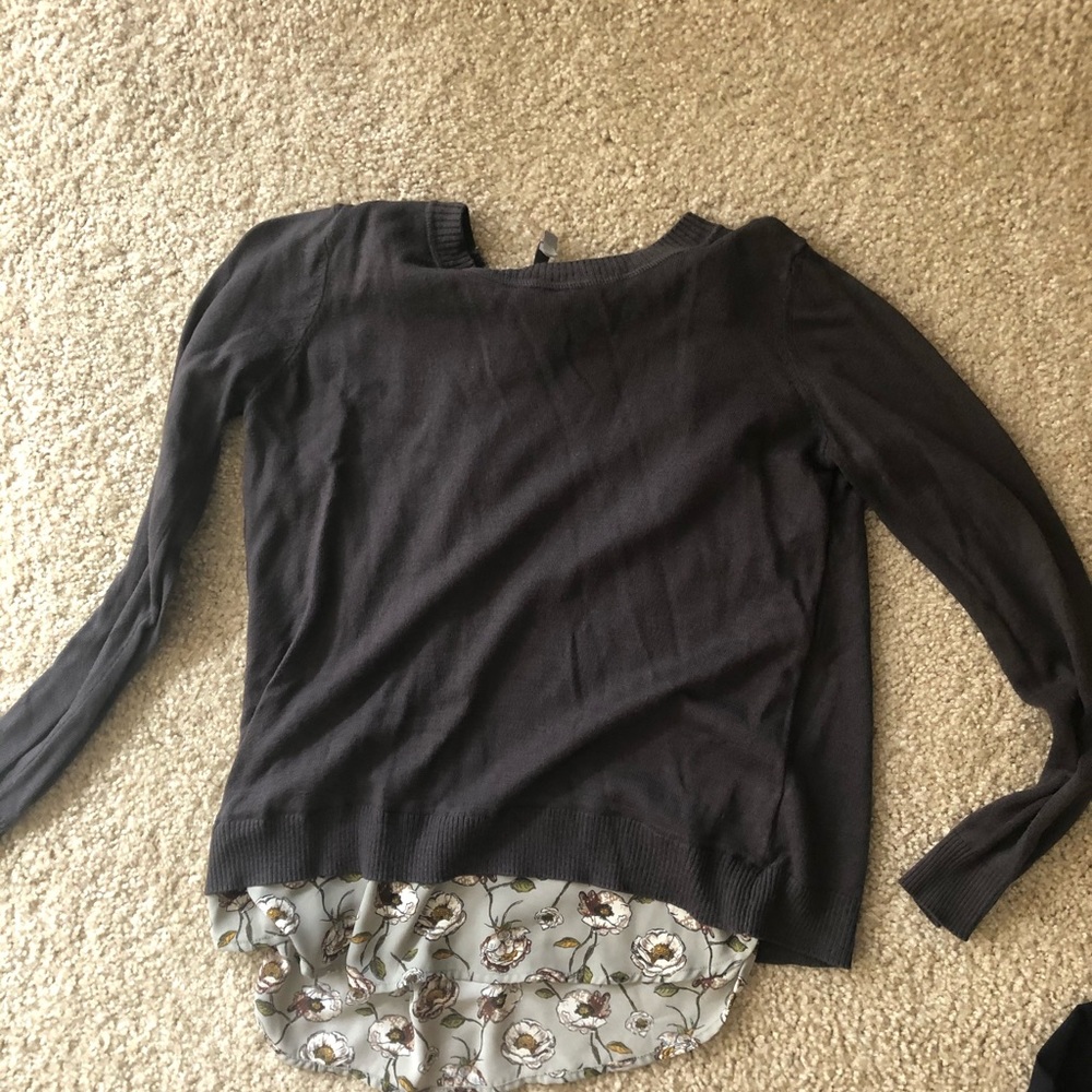 Mixed media top
